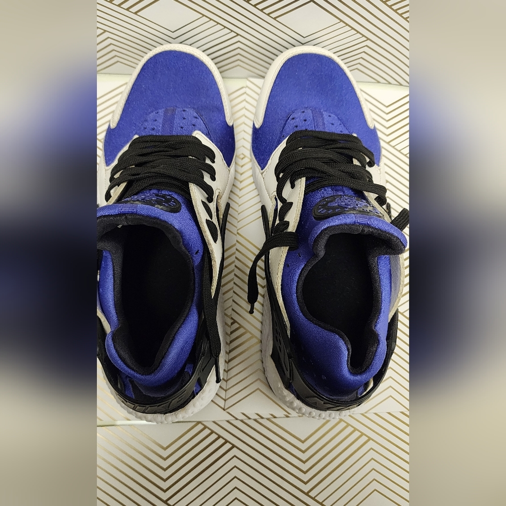 NIKE AIR HUARACHE RUN PERSIAN VIOLET RUNNING SHOES RARE NEW AT4254-100 size 9 - Picture 7 of 13